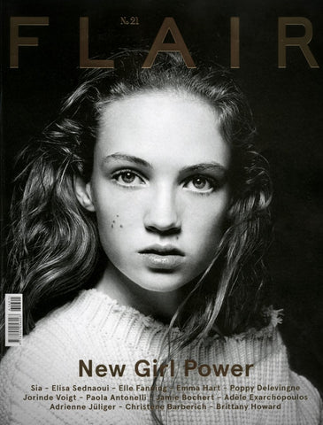 FLAIR Magazine March 2016 Adrienne Juliger GUINEVERE VAN SEENUS Frankie Rayder FANNING