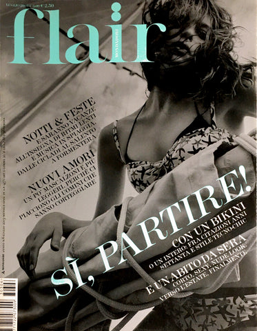 FLAIR Italia Magazine July 2003 ELISE CROMBEZ Erin Wasson PATRICK DEMARCHELIER