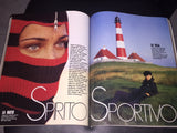 ELLE Magazine Italia September 1992 CARMEN SCHWARZ Tasha De Vasconcelos EMMA SJOBERG