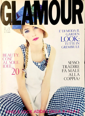 GLAMOUR Magazine Italia June 1994 LAETITIA CASTA Brandi Quinones