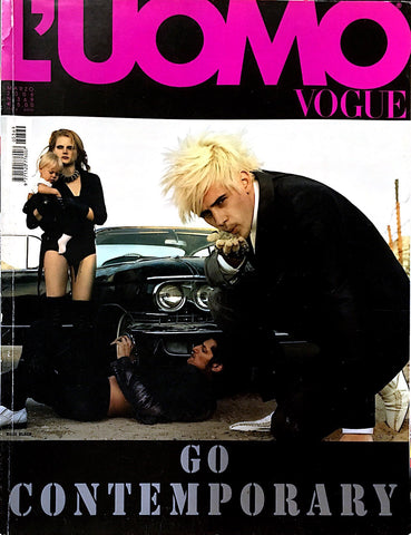 L'UOMO VOGUE Magazine March 2006 Jamie Dornan BRUCE WEBER Tony Ward GUINEVERE VAN SEENUS