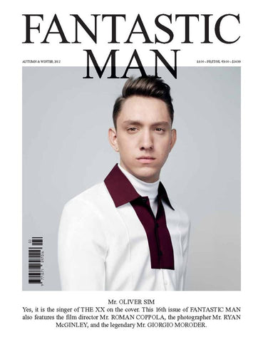 FANTASTIC MAN Magazine Fall 2012 OLIVER SIM Holly Johnson RYAN MCGINLEY