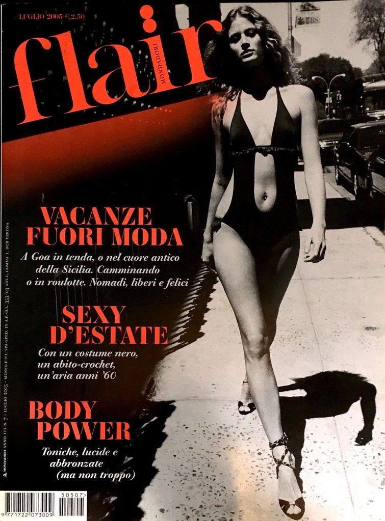FLAIR Magazine July 2005 MICHELLE BUSWELL Anna Jagodzinska TERRY RICHARDSON Dewi Driegen