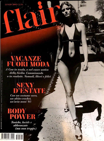 FLAIR Magazine July 2005 MICHELLE BUSWELL Anna Jagodzinska TERRY RICHARDSON Dewi Driegen
