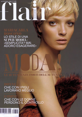FLAIR Italia Magazine September 2006 MARIACARLA BOSCONO Heather Marks SHANNAN CLICK