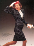 VOGUE US Magazine 1986 MONIKA SCHNARRE Christy Turlington ESTELLE LEFEBURE