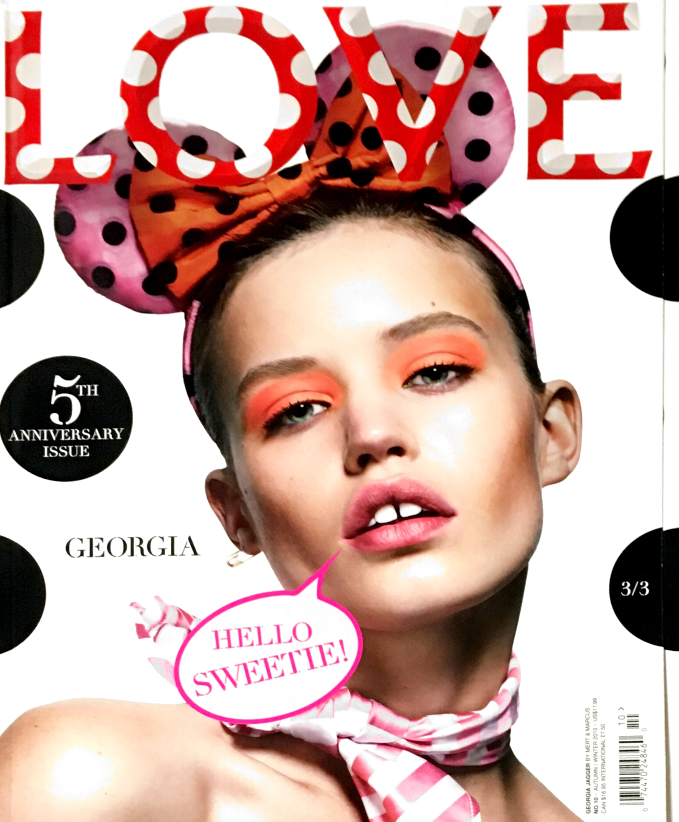 LOVE Magazine 2013 GEORGIA MAY JAGGER Adwoa Aboah BEN WHISHAW Anne V