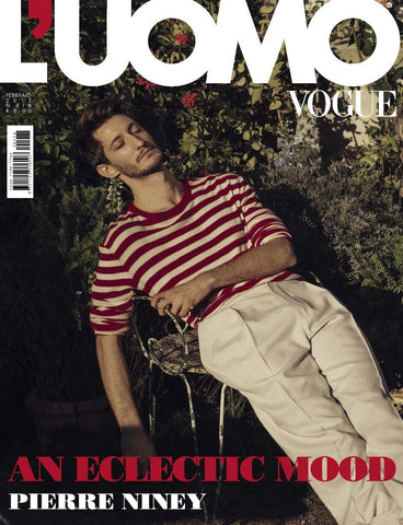 L'UOMO VOGUE Magazine February 2017 PIERRE NINEY Connor Jessup COLE SPROUSE