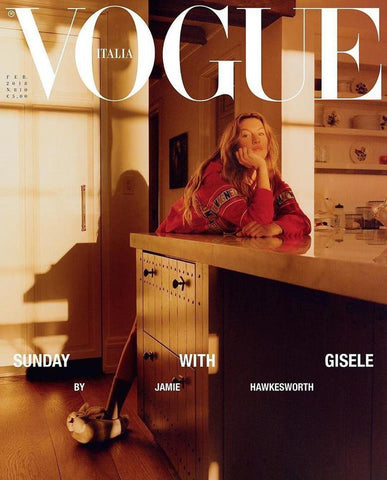 VOGUE Magazine Italia February 2018 GISELE BUNDCHEN Kiki Willems WALKER Sealed