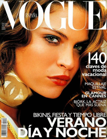 VOGUE Spain Magazine July 2000 FRANKIE RAYDER Bjork CATHERINE DENEUVE Vanesa Lorenzo