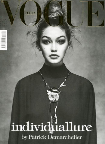 VOGUE Magazine Italia April 2016 GIGI HADID Liya Kebede IMAAN HAMMAM Adda Zmora