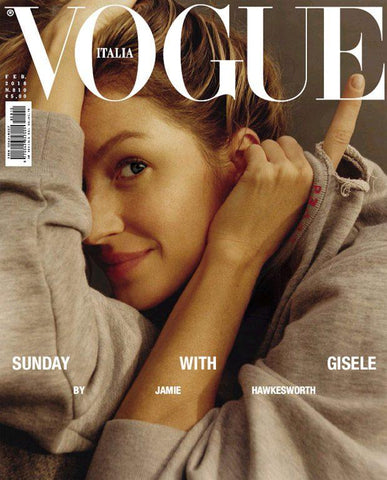 VOGUE Magazine Italia February 2018 GISELE BUNDCHEN Anna Cleveland SEALED