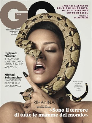 RIHANNA GQ Magazine Italia February 2014 Pete Doherty BRADLEY COOPER Gary Oldman