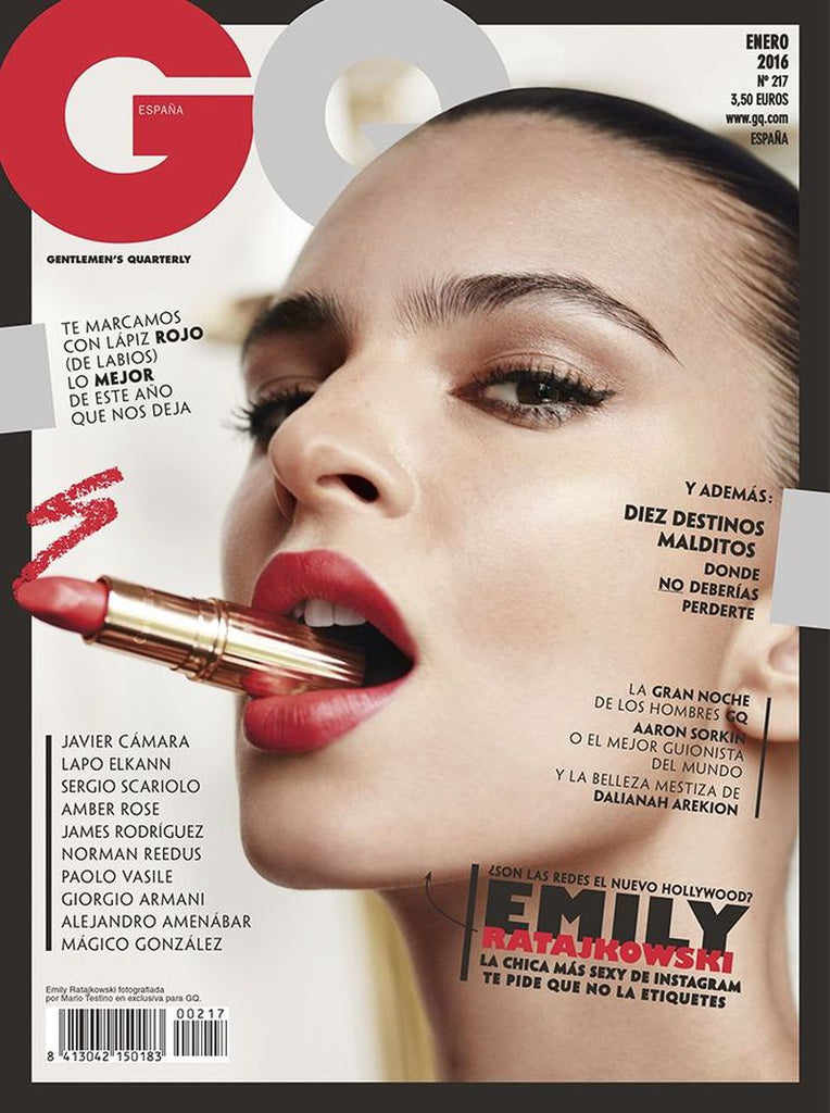 GQ Magazine Spain 2016 EMILY RATAJKOWSKI Dalianah Arekion NORMAN REEDUS Armani