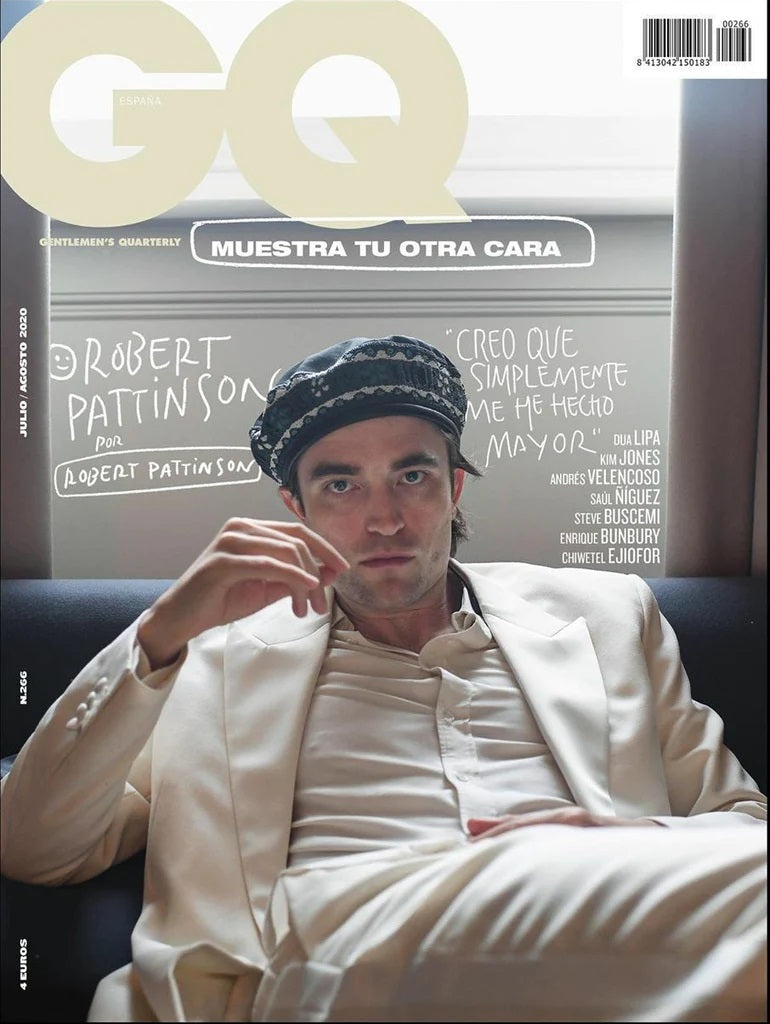 GQ Magazine Spain July 2020 ROBERT PATTINSON Dua Lipa SAUL NIGUEZ