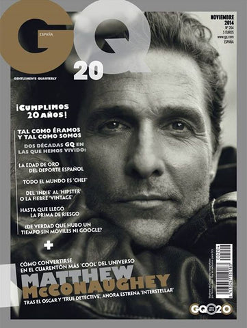 GQ Magazine Spain November 2014 MATTHEW McCONAUGHEY Jon Kortajarena JESSICA HART