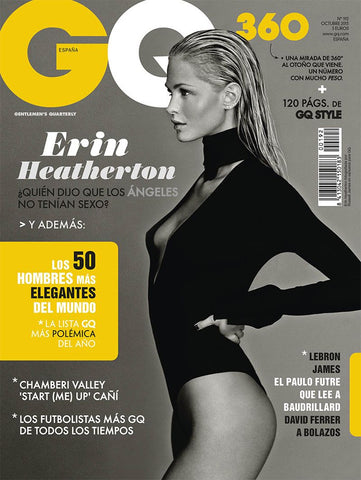 GQ Magazine Spain October 2013 ERIN HEATHERTON Jose Mari Manzanares DAVID FERRER