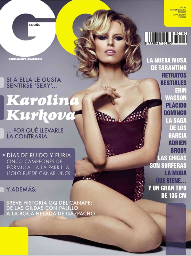 GQ Magazine Spain September 2012 KAROLINA KURKOVA Dominik Garcia NEW