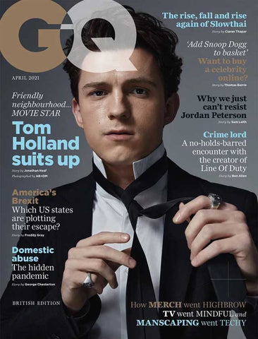 GQ Magazine UK April 2021 TOM HOLLAND Slowthai BRAND NEW