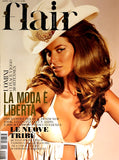 FLAIR Italia Magazine April 2004 GISELE BUNDCHEN Erin Wasson RIANNE TEN HAKEN