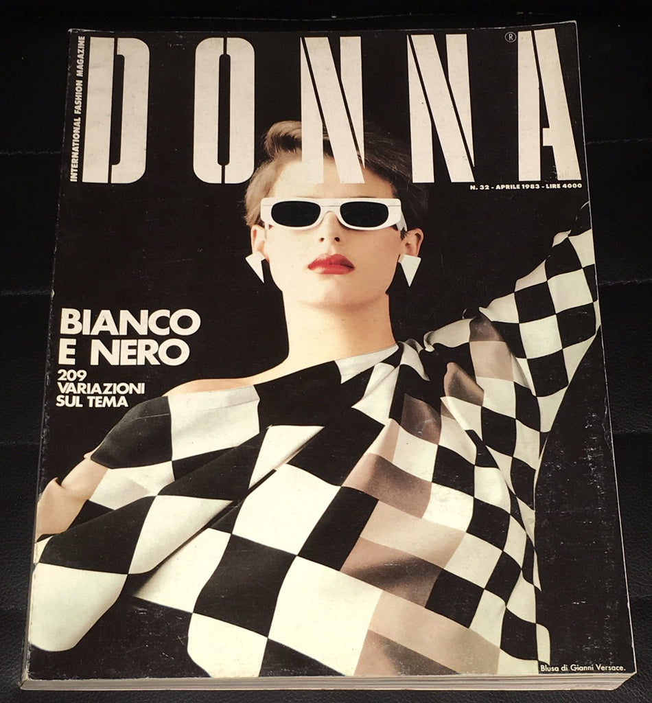 DONNA Magazine Italy April 1983 GIOVANNI GASTEL Barbara De Rossi FABRIZIO FERRI