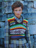 GLAMOUR France Magazine August 1993 HELENA CHRISTENSEN Patricia Velasquez DELEGUE