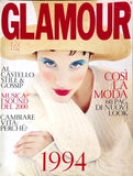 GLAMOUR Magazine Italia 1994 BRIDGET HALL Shalom Harlow KRISTEN MCMENAMY Weber