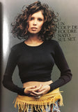 GLAMOUR Italia Magazine November 1993 JANE MARCH Meghan Douglas NADJA AUERMANN