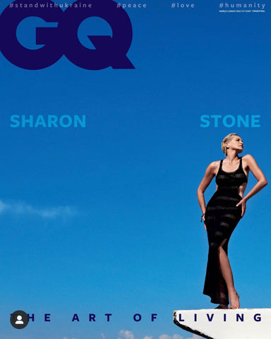 GQ Magazine Portugal March 2022 SHARON STONE Cover 1 BRAND NEW