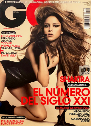 GQ Magazine Spain November 2010 SHAKIRA Sean O'Pry BRAND NEW