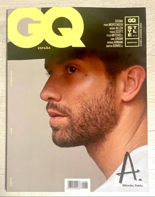 GQ Spain Magazine October 2020 PABLO ALBORAN