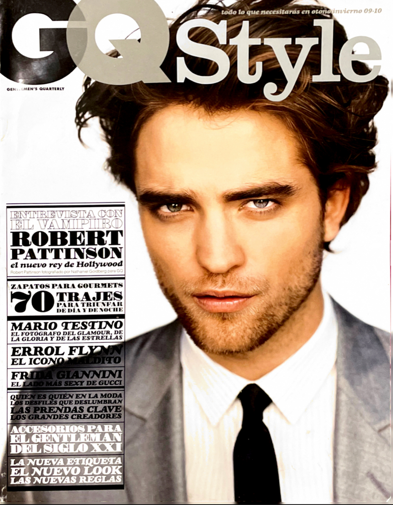 GQ STYLE Magazine Spain Fall 2009 ROBERT PATTINSON Mario Testino