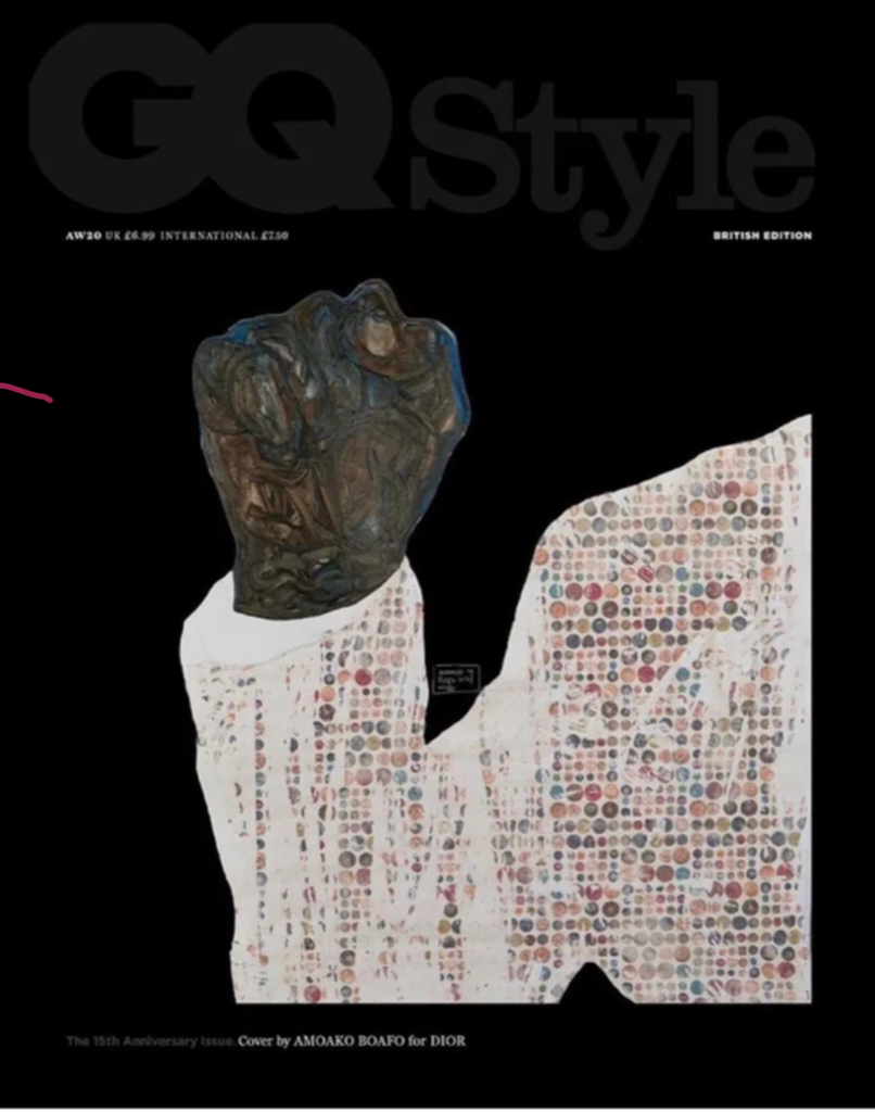 GQ STYLE UK Fall Winter 2020 15th Anniversary Issue COVER by AMOAKO BOAFO for Dior
