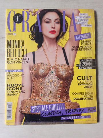 GRAZIA Magazine December 2013 MONICA BELLUCCI Sealed
