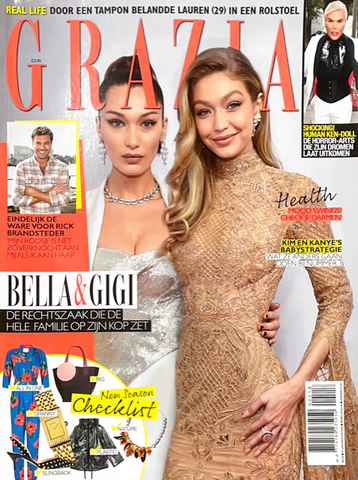 GRAZIA Netherlands January 2018 GIGI Bella HADID Magazine