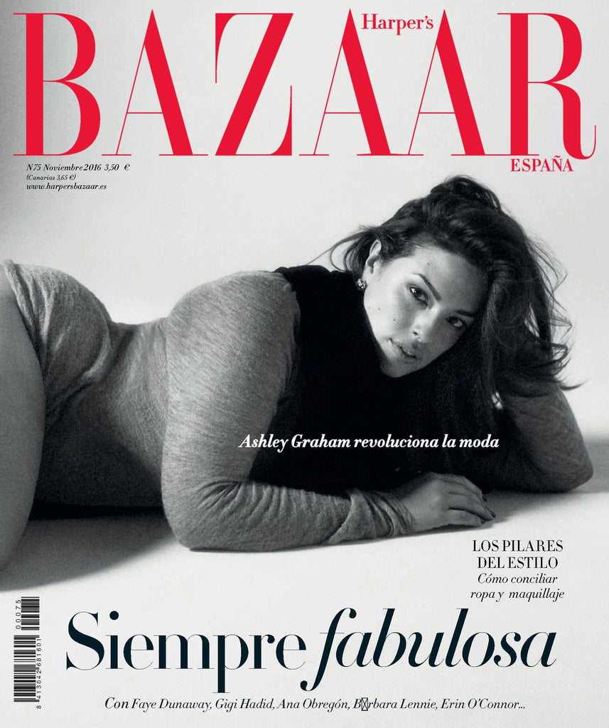 HARPER'S BAZAAR Spain Magazine 2016 ASHLEY GRAHAM Gigi Hadid BARBARA PALVIN - magazinecult