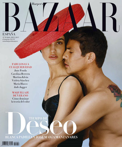 HARPER'S BAZAAR Spanish Magazine July 2015 BLANCA PADILLA Jose Maria Manzanares VIOLETA SANCHEZ