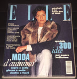 ELLE Italia Magazine November 1993 YASMEEN GHAURI Shalom Harlow EMMA SJOBERG