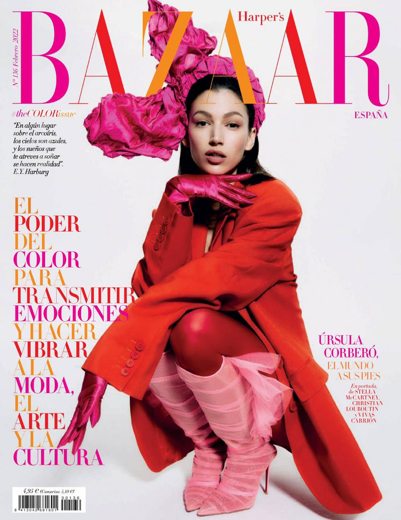 HARPER'S BAZAAR Spain February 2022 URSULA CORBERO Ainhoa Larretxi AMAR AKWAY