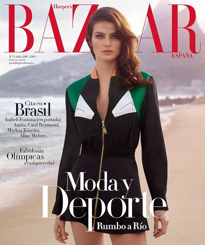 HARPER'S BAZAAR Spain July 2016 ISABELI FONTANA Marlon Teixeira FERNANDA TAVARES