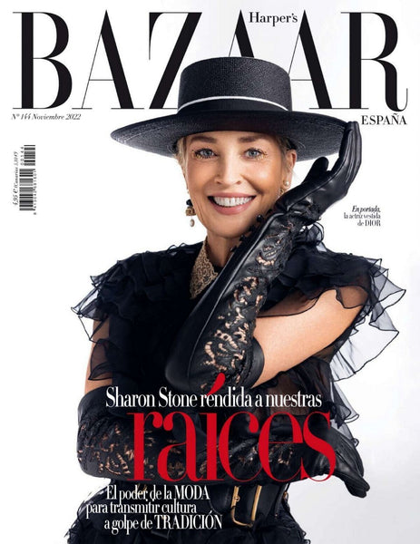 HARPER'S BAZAAR Spain November 2022 SHARON STONE Blanca Suarez EUGENIA