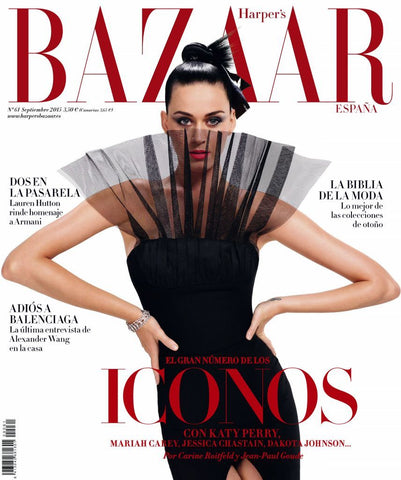 HARPER'S BAZAAR Magazine Spain September 2015 KATY PERRY Lauren Hutton ZLATA MANGAFIC