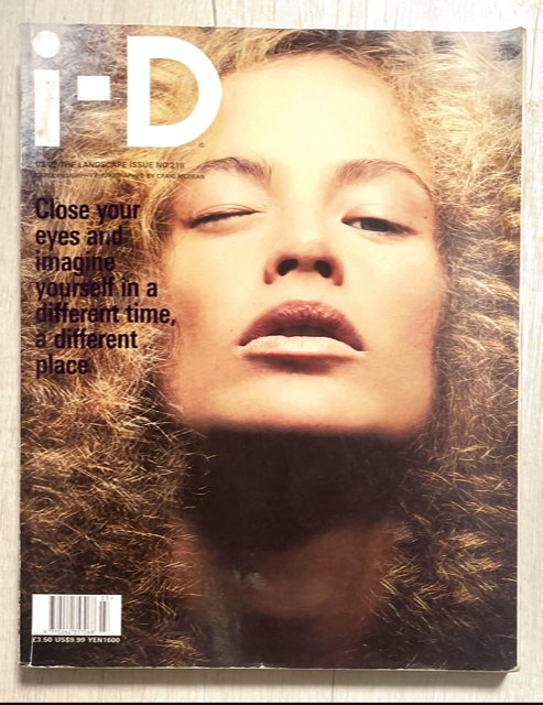 iD I-D Magazine #218 March 2002 CAROLYN MURPHY Lindsay Frimodt LUCY MAYERS