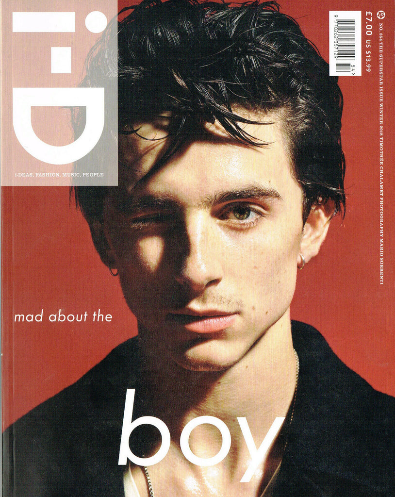 iD I-D Magazine Winter 2018 TIMOTHEE CHALAMET Interviewed by HARRY STYLES Gemma Ward