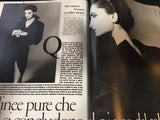 VOGUE Magazine Italia October 1985 NATHALIE GABRIELLI Yasmin Le Bon SPECIALE #12