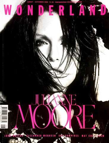 Wonderland Magazine August 2008 JULIANNE MOORE Lonneke Engel RYAN THOMAS