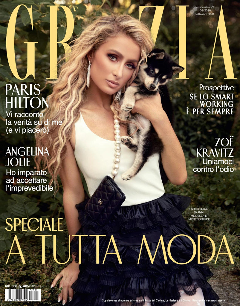 GRAZIA Magazine Italy September 2020 PARIS HILTON Angelina Jolie ANYA TAYLOR JOY