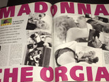 KING Magazine January 1991 TONY WARD Madonna JOHNNY DEPP Boris Becker