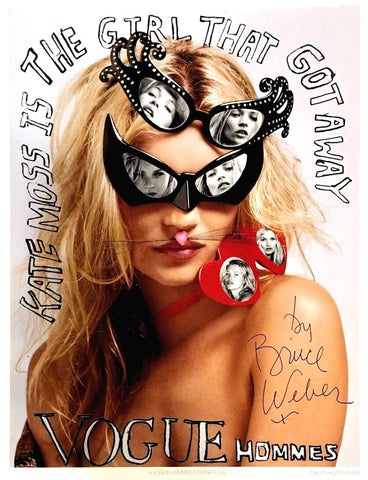 KATE MOSS Is The Girl That Got Away VOGUE HOMMES Magazine PHOTO BOOK by BRUCE WEBER