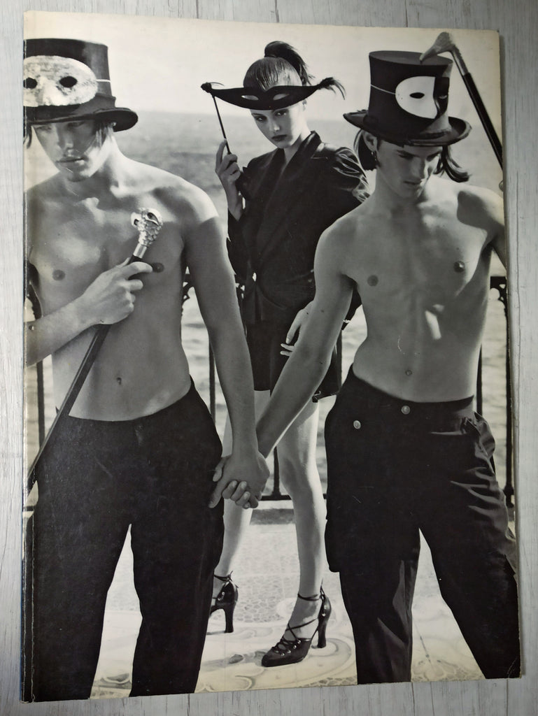 Versus 1995 Spring Summer Collection Look Book by BRUCE WEBER